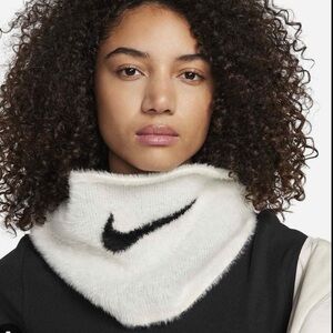 Nike Women's Soft White Turtleneck Sweater